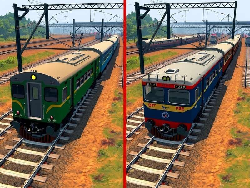 Comparison between Indian and international versions of Rail Runner Elite